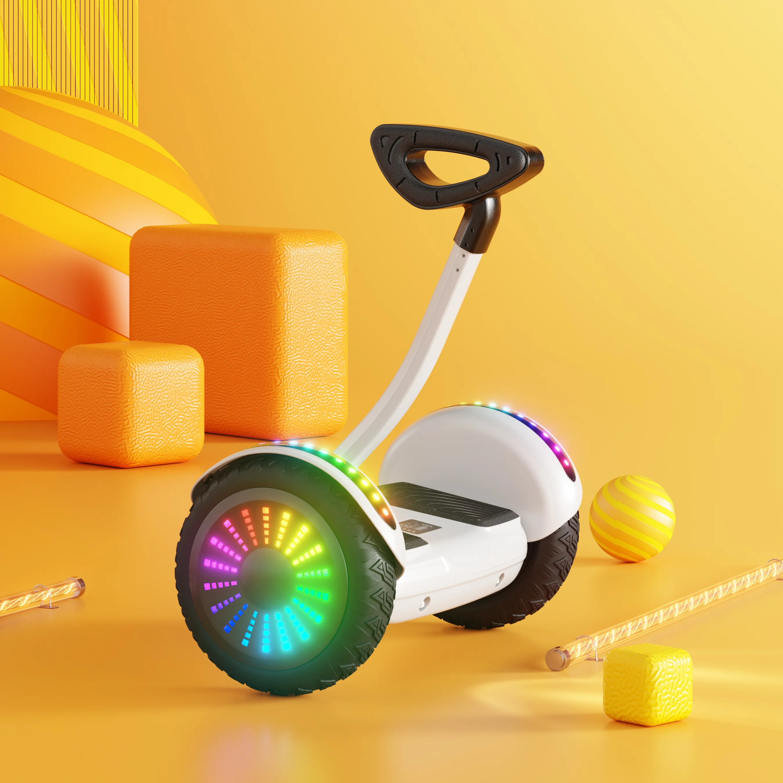  Steamwheedle Новинка 10 дюймов двухколесный самобалансирующийся скутер 54в интеллигентая (ый) ногу под контролем hover boadr детский гироборд с