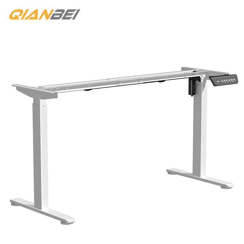 2024 QB Intelligent Electric Height Adjustable Metal Desk Frame Modern Design Sit Stand Office Desk