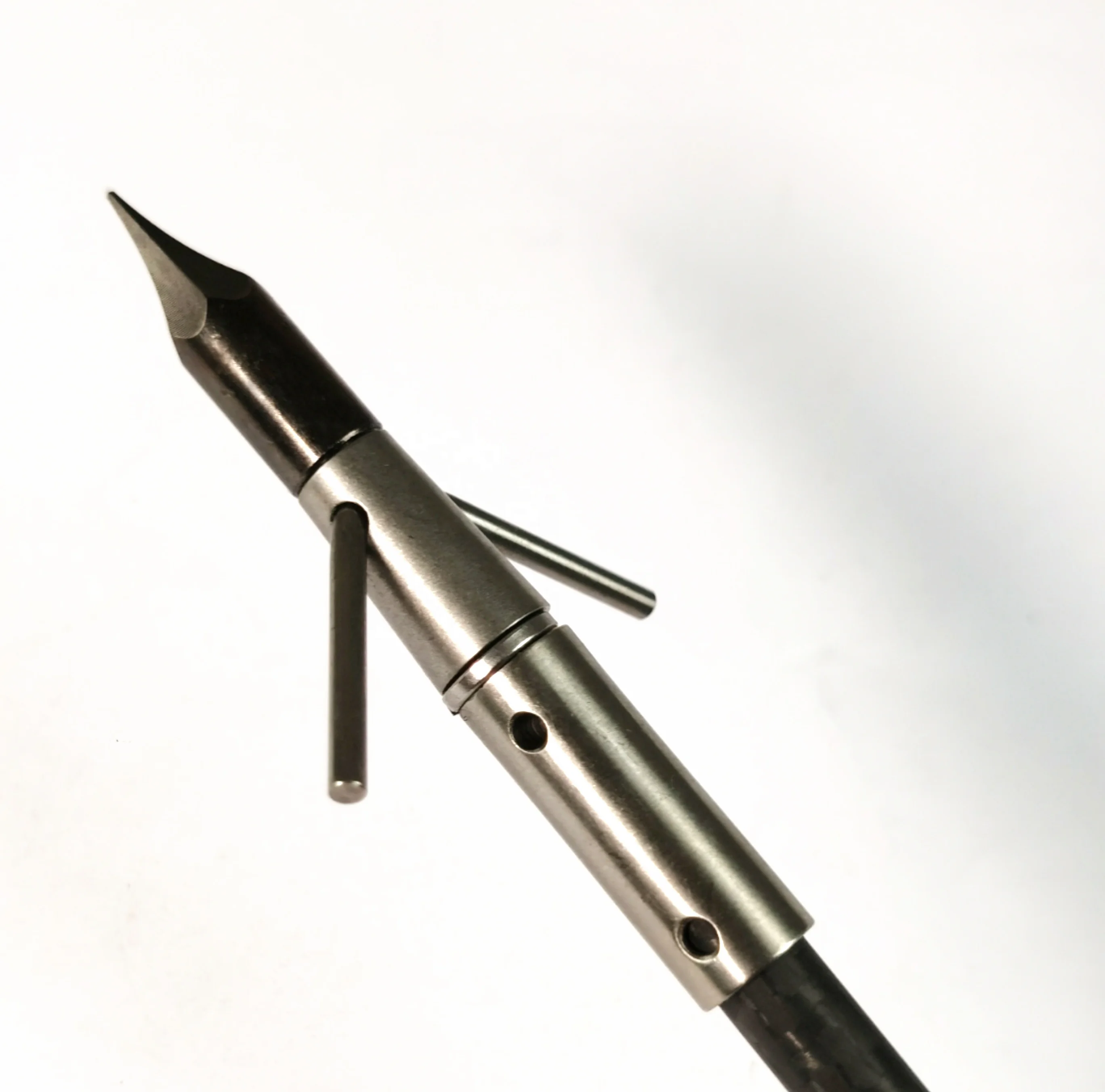 Archery Outdoor Detachable Broadheads Bowfishing Arrowhead Points Fish for Bow and Arrow Hunting