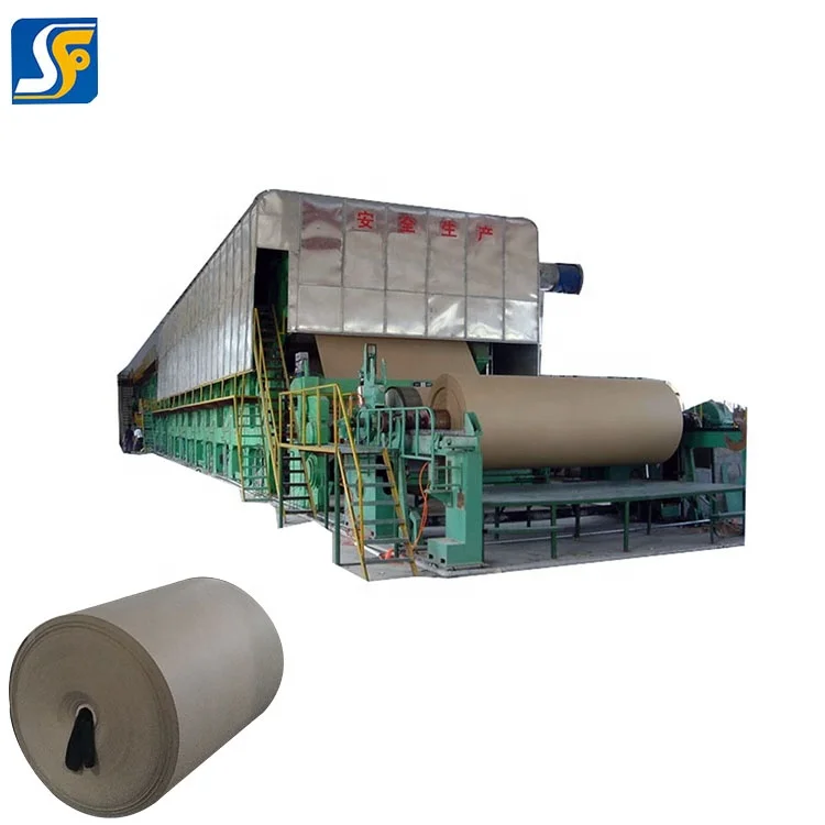 High Speed Paper Manufacturing Mill Multi Layer Kraft Paper Jumbo Roll Making Machine