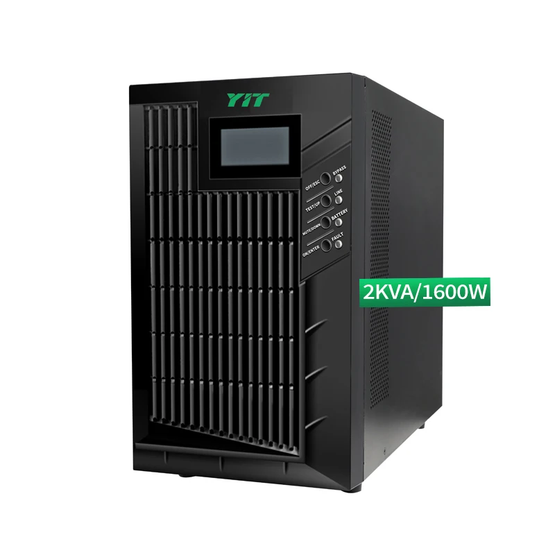 YIT 2kva  high frequency online ups manufacturer  rotary ups