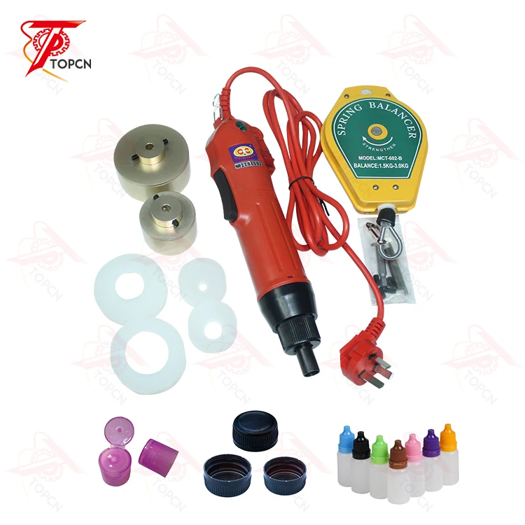 Easy tocarry manual handheld pneumatic bottle flip top cap sharp cap capping machine