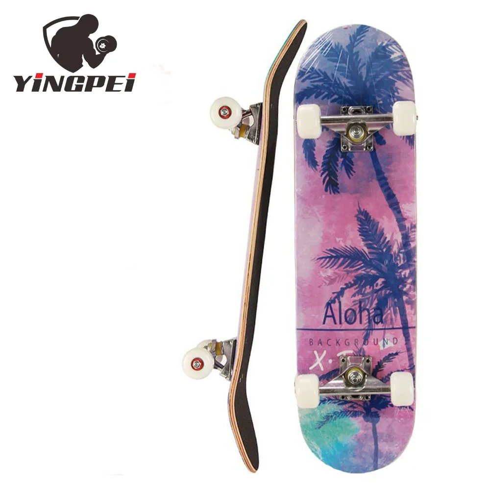
Newly Durable Skateboard Bearing 80cm Skateboard 4 Wheel Scooter OEM Customized Long Wood Skate Board 