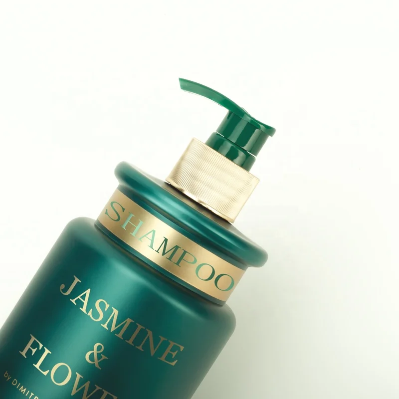 recyclable luxury round body wash cosmetics lotion 400ml shampoo pet plastic bottle with pump