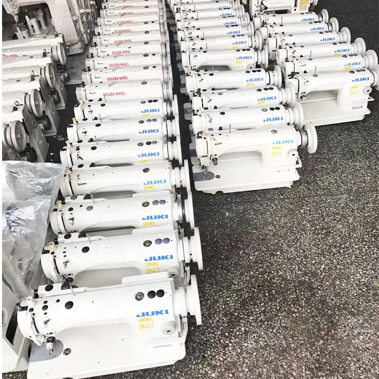 Used low price juki DU-1181N 1-needle walking foot lockstitch sewing Machine with Double-capacity hook