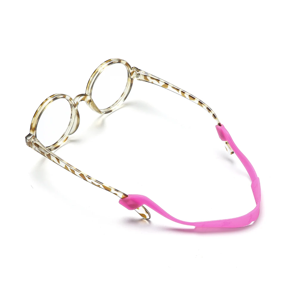 Silicone Eyeglass Chains Strap For Kids Eyewear Retainers Sports Anti-slip Elastic Cord Holder
