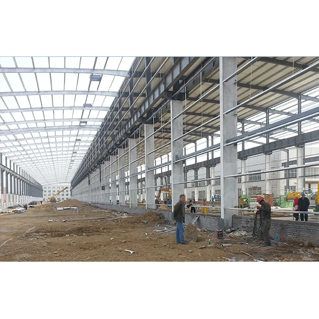 China Manufacturer professional customized light prefab steel structure warehouse construction design industrial metal building
