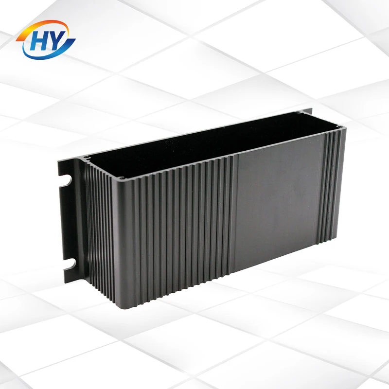 European Standard Cnc Milling Complicated Structure Anodized Heatsink Enclosure Aluminum Profile Box