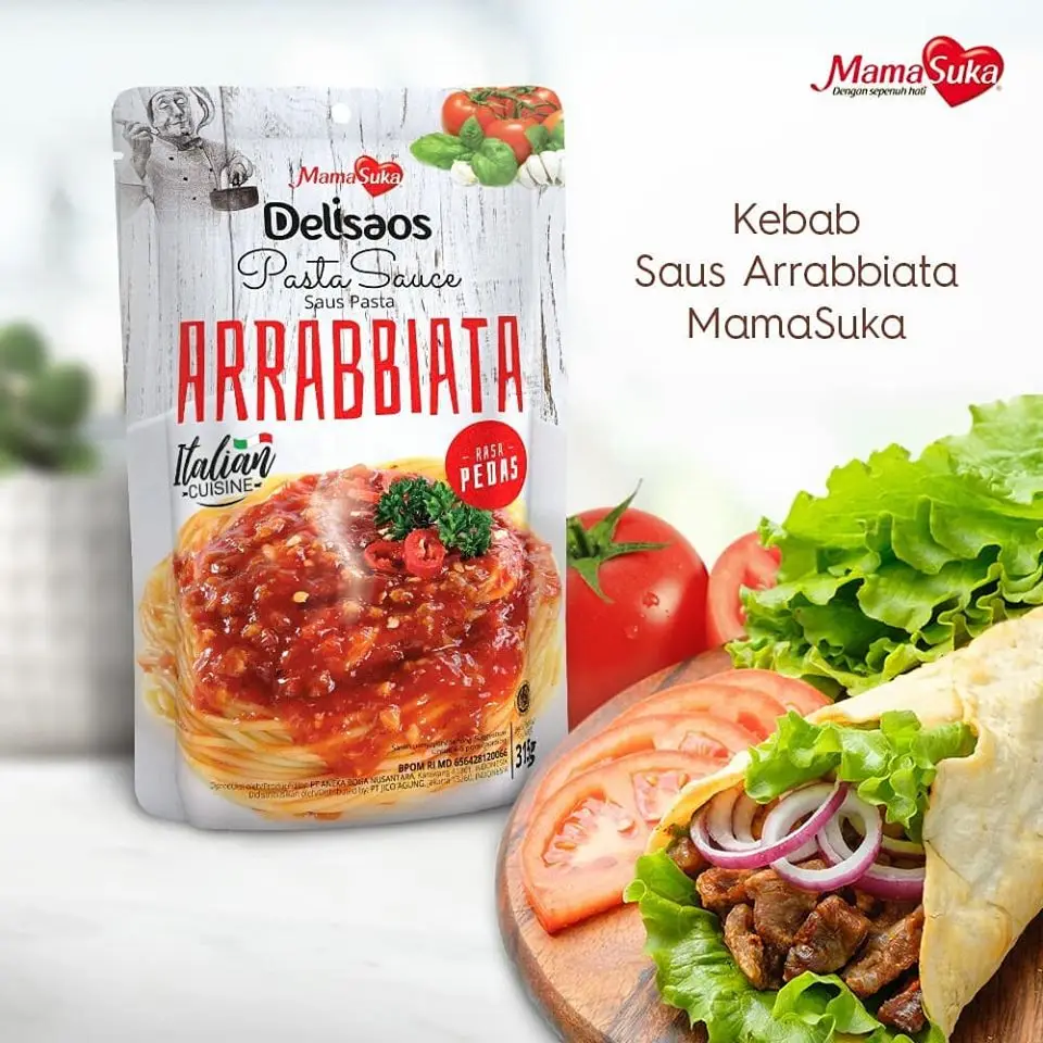 
Tomato Pasta Sauce Arabiatta 