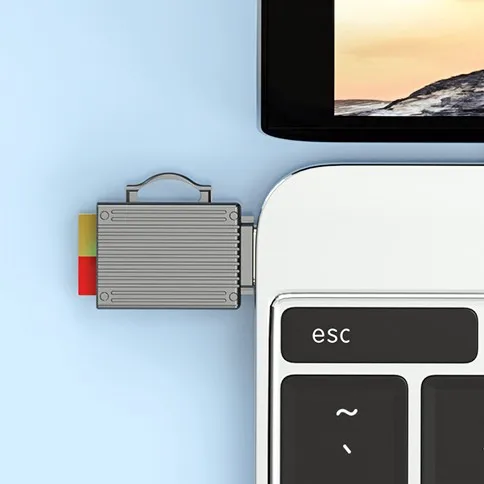 Reader With Mobile Phone 1TB Capacity Expansion Zin Alloy High Speead Chipset Card Reader Card Readerusb3.0 card reader