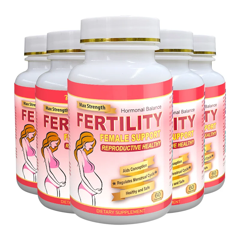 Oem Factory Private Label Oem Female Fertility Tablets Natural Organic Herbal Capsules Detox Fertility Pills For Women
