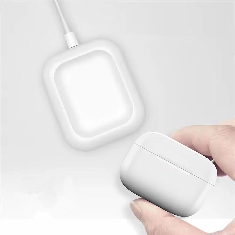 
QI Wireless Charger Dock Station Pad for Apple Airpods 2 for AirPods Pro for iPhone Charge Base 