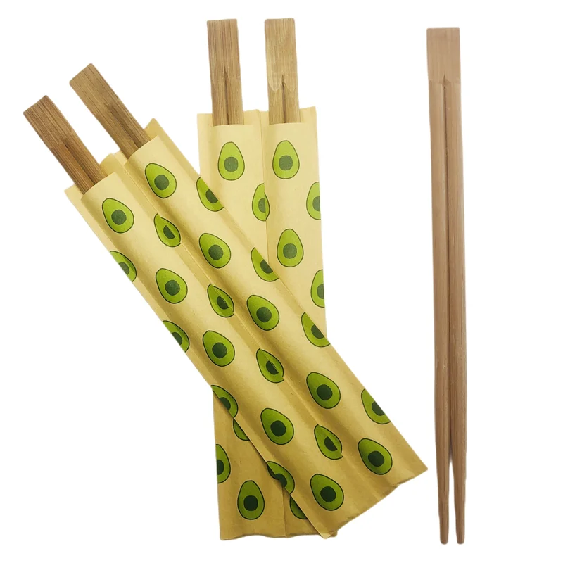 High Quality Factory Wholesale disposable bamboo chopsticks Packing Envelope For Sushi
