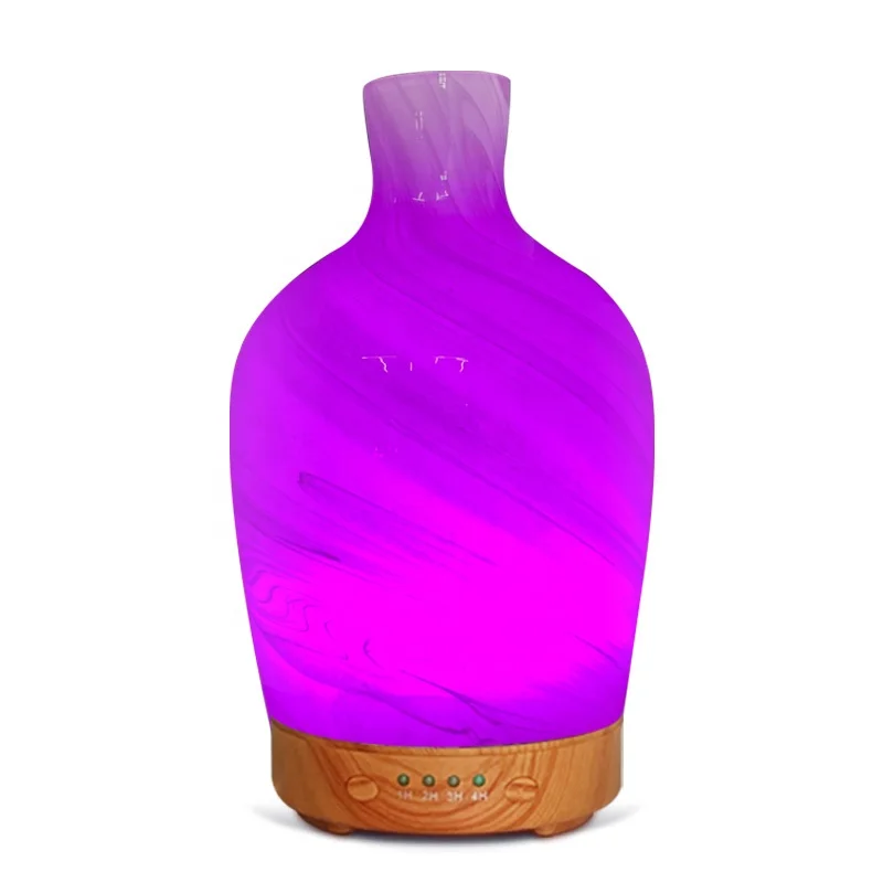 new product ideas 2022 technology plug in fragrance diffuser essential oil  3D glass diffuser magic diamond mist humidifiers