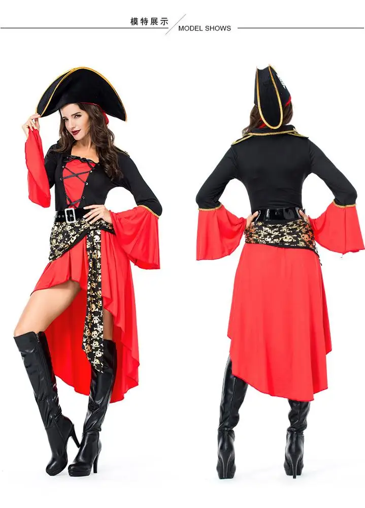 Wholesale women pirate costume cosplay sexy costumes adults party