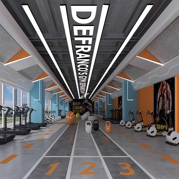 Custom 26 English Letters Chandelier Modern Linear  Hanging Lamp Playground Led Digital Ceiling Lights Alphabet Pendant Light