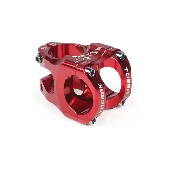 TOSEEK 31.8*35mm Bicycle Short Stem Ultralight High-strength Aluminum Alloy Bikes Stem MTB Road Folding