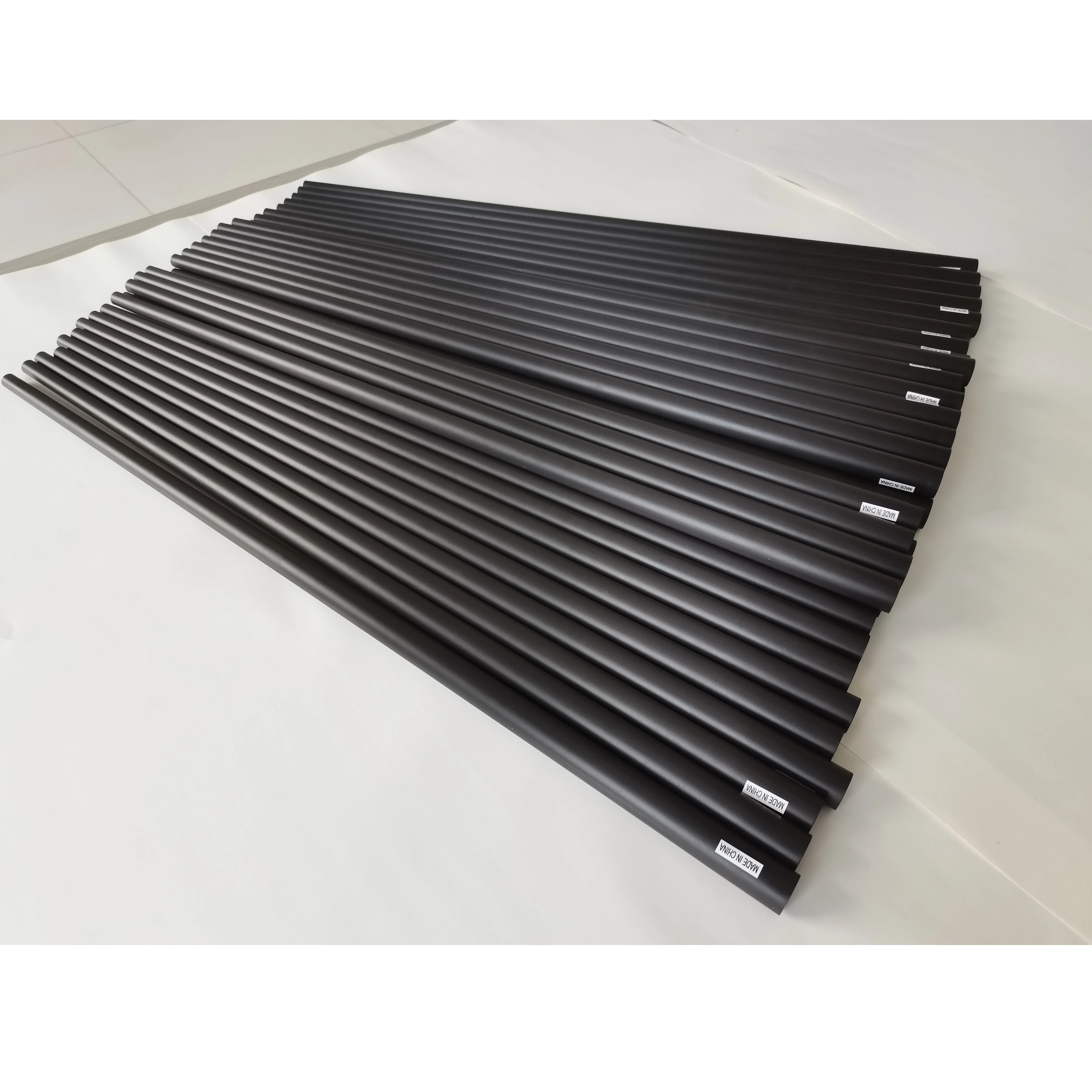 
conical 12mm 10mm silk polished carbon fiber pool cue shaft tapered carbon tube 