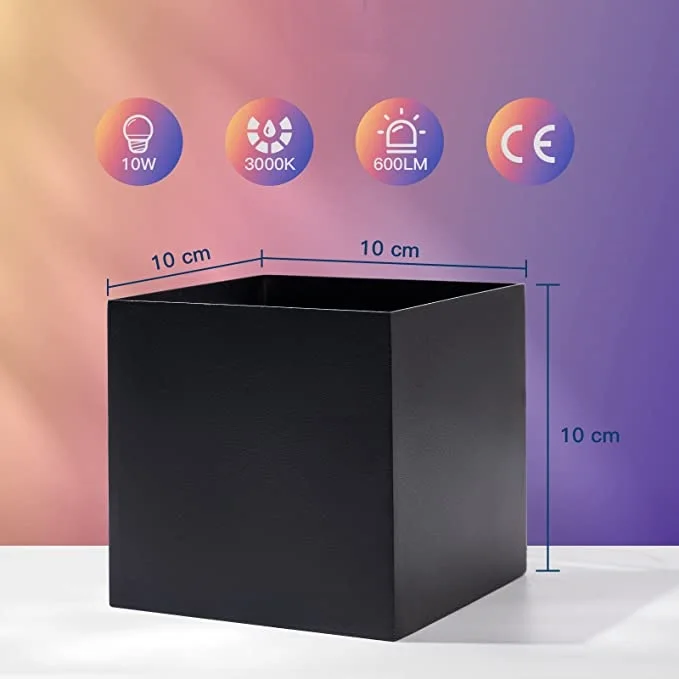 Tuya intelligent app control Smart RGBCW Color Outdoor Lighting Waterproof IP67 Garden Smart Wifi LED Wall Lamps for home