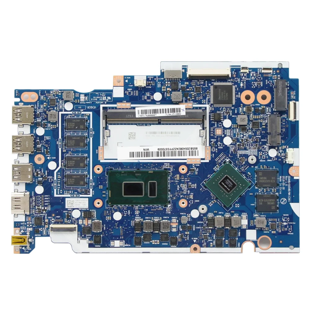 Материнская плата для ноутбука Lenovo V15-IKB I3-8130U процессора MX110 2 ГБ GPU 4 ГБ оперативной памяти NM-C561 FRU 5B20S43824 100% Протестировано Быстрая доставка
