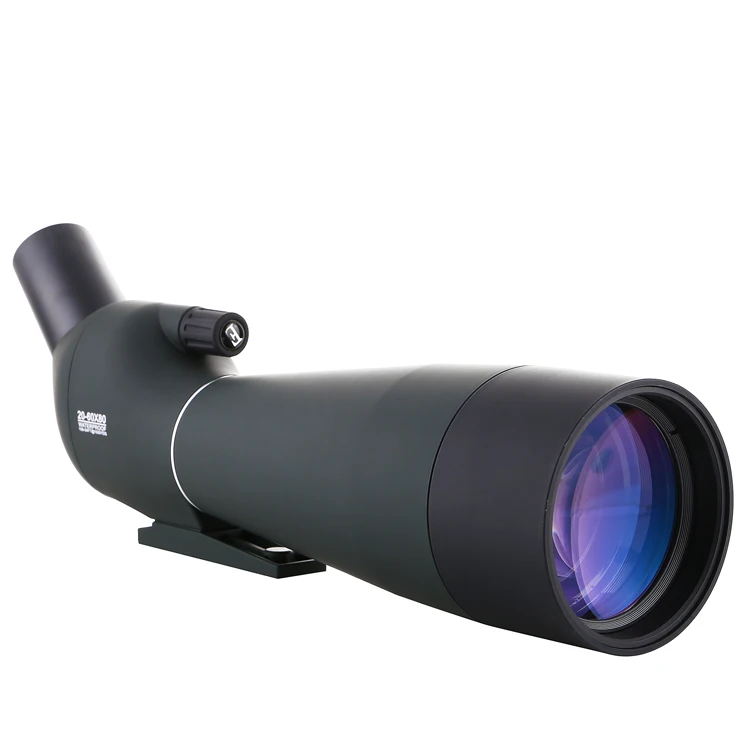  20-60x80 зум Зрительная труба BAK4 Prism FMC объектив для наблюдения за птицами охотничий монокулярный