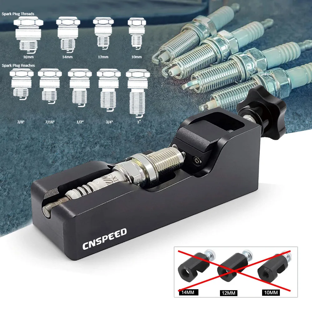 Инструмент для зазора свечи зажигания электрод сжимает комплект питания 10 мм 12 14 16 Универсальный Автомобиль Мотоцикл