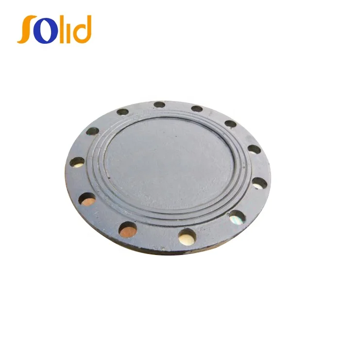 ISO2531 PN10 Ductile Iron Joints Blind Flange Blank Tapped Flange
