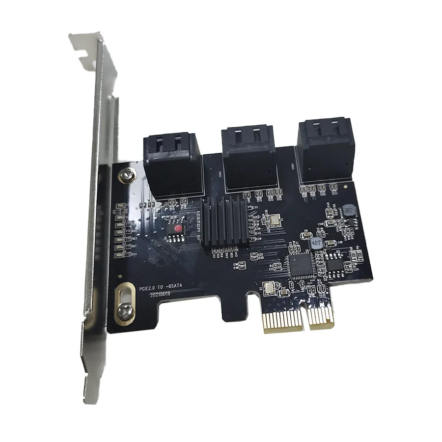  Pci Express Sata 3 0 Pcie 6 портов плата расширения IPFS жесткий