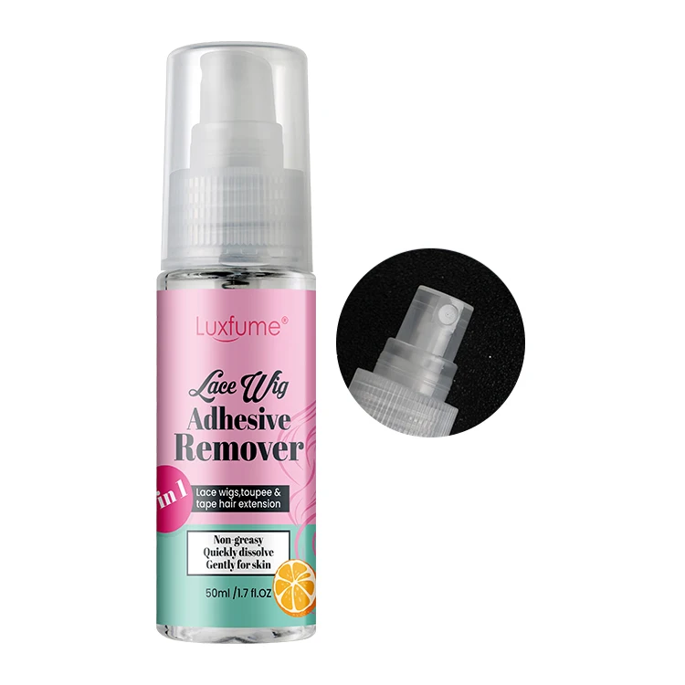 Luxfume Gentle Use On Hairline Lace Glue Adhesive Tape Toupee Glue Remover Hair Wig Removal Spray