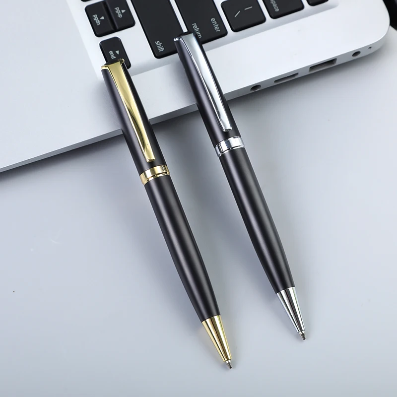 New Luxury Stainless Steel Business Hotel VIP Gift Metal Signature Parker Ink Premium Ballpoint Rollerball Pen With Custom Logo