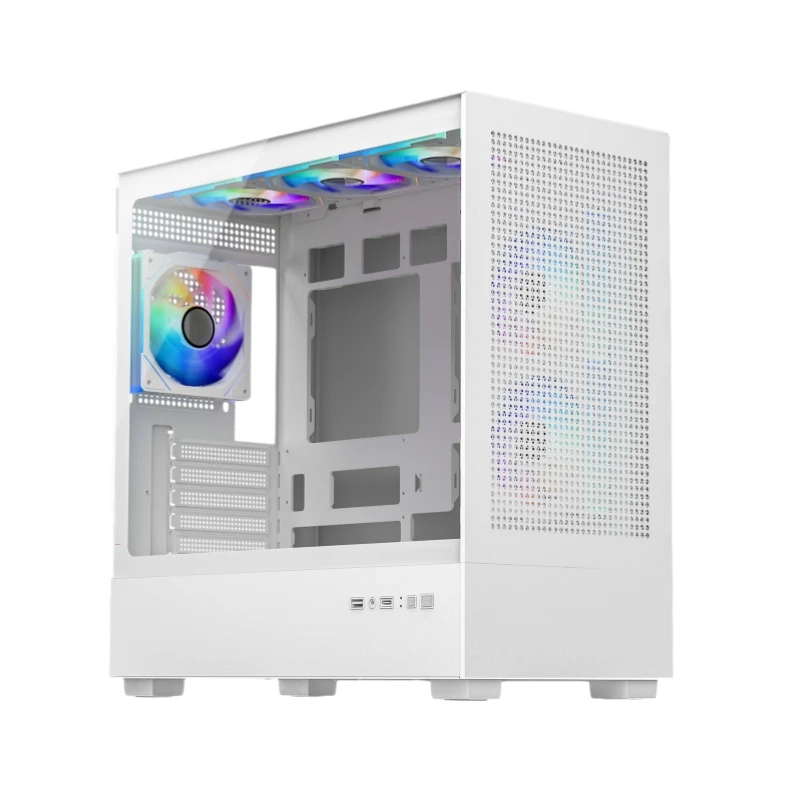 JNP новый дизайн оптовая продажа геймер Mid Tower настольный Atx Matx Itx игровой чехол для ПК компьютера игр