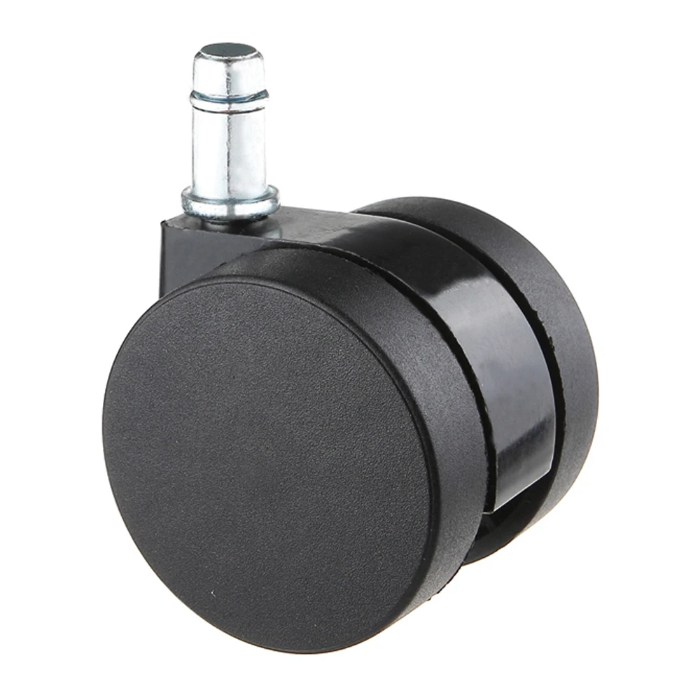 China Suppliers Small 50mm Office Rotating Caster Swivel Stem Castor Wheels Swivel Recliner Chair Parts
