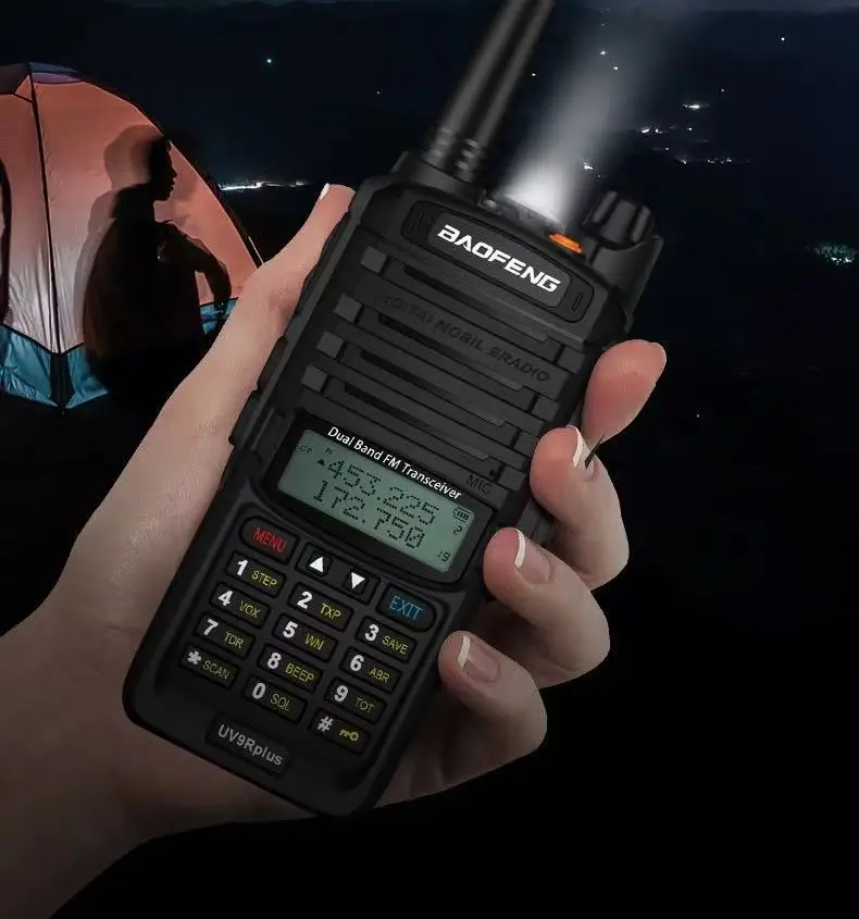  BAOFENG BF UV 9R PLUS T57 двухсторонняя IP67 водонепроницаемая Двухдиапазонная Любительская радиоустановка по заводской