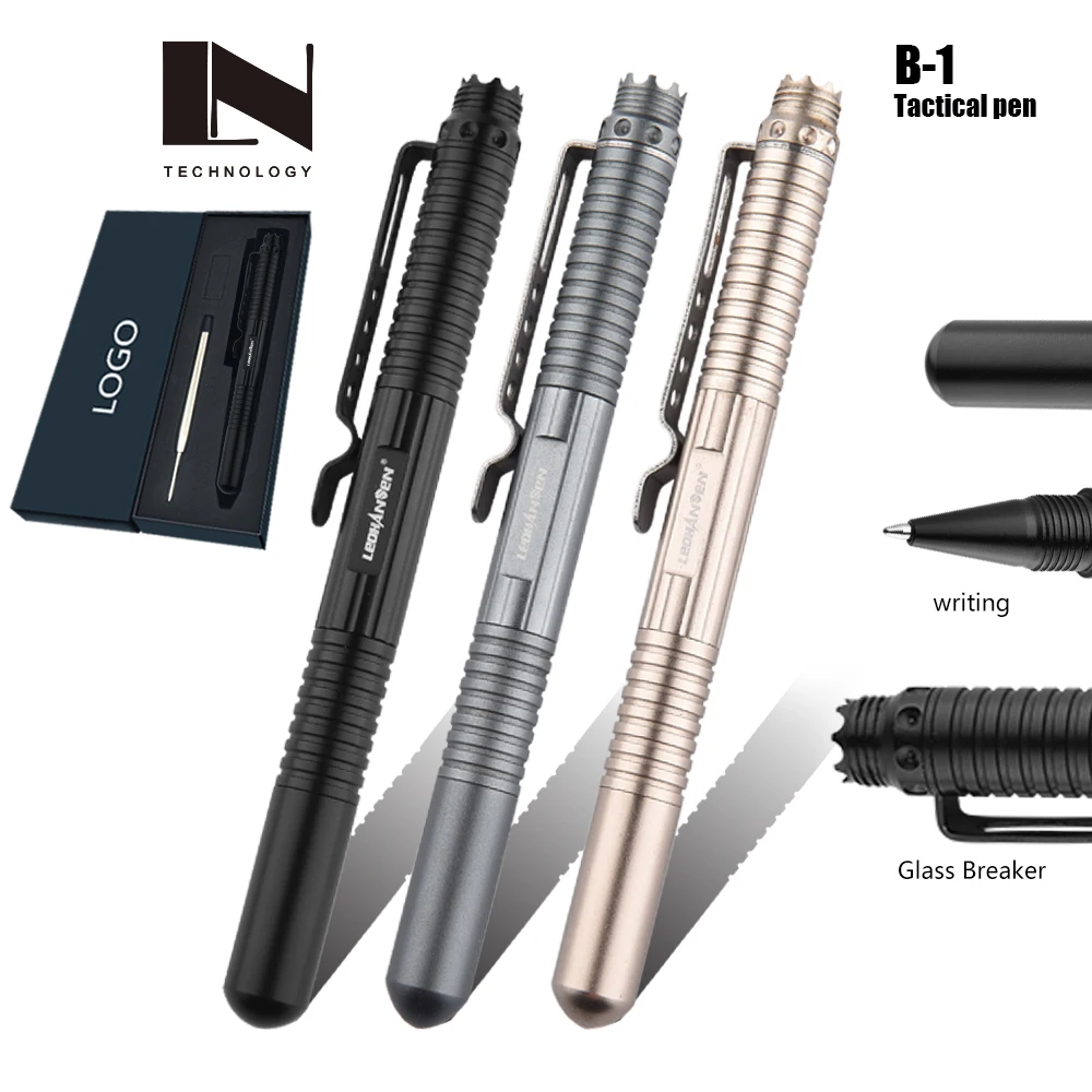 
Outdoor multifunctional Army Tactical Pen emergency glass breaker self defense aluminum alloy Military Tactical Pen 
