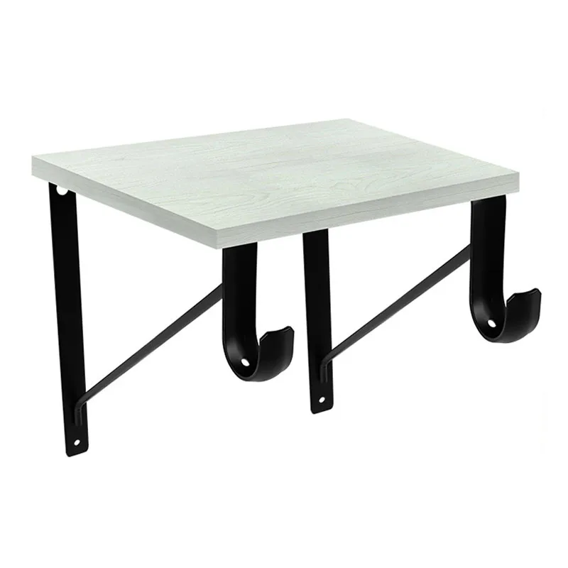 Heavy Duty Closet Hanger Shelf Rod Brackets Triangle Wall Mounted Rear Cleat Strip Adjustable Closet Shelving Support bracket