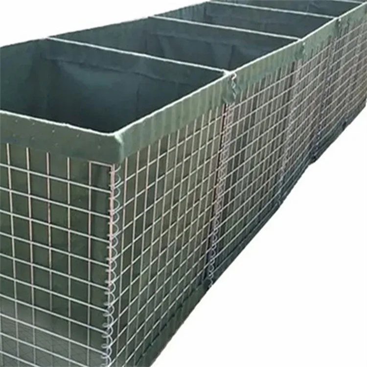 2x1x1mesh Gabion High Security Collapsible Barriers Container Walls For Bunkers