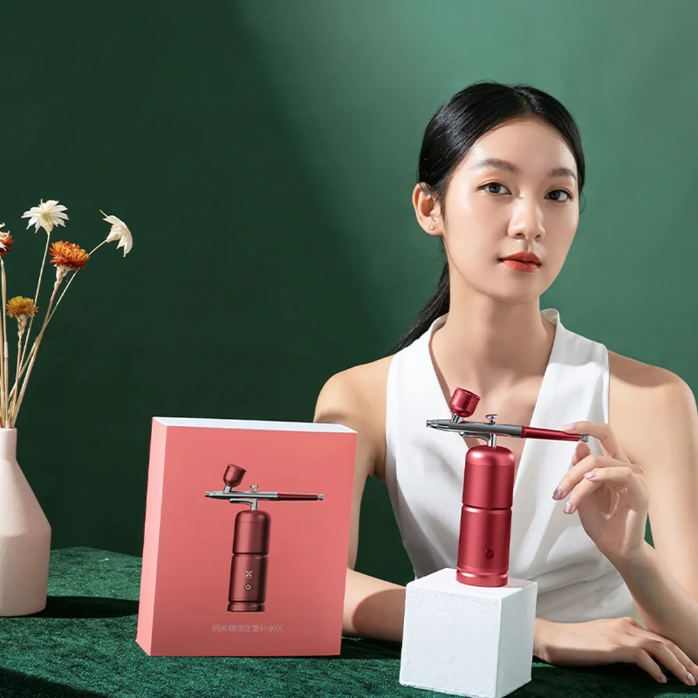 Новый портативный кислородный анализатор высокого давления, портативный прибор для пополнения распылением, нано-спрей с высоким распылением