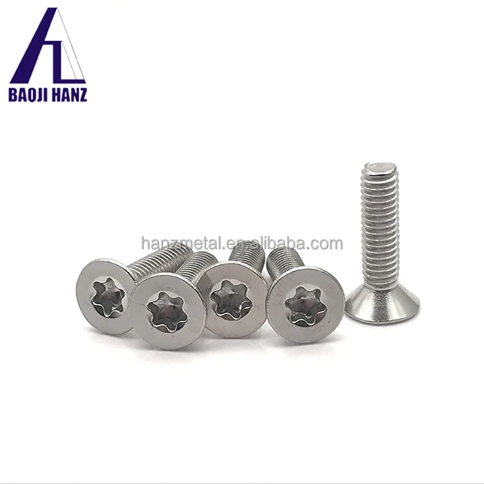 pure titanium screw m6 m8