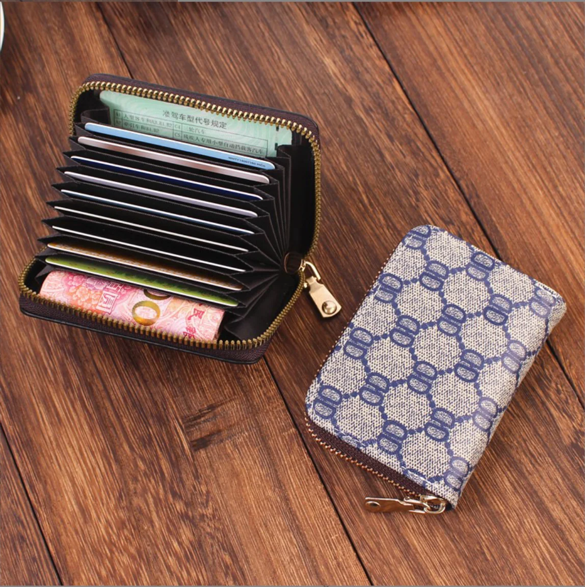 Wholesale Fashion Europe And America Women Cheap Price ID Card Holder Wallet Men Purse