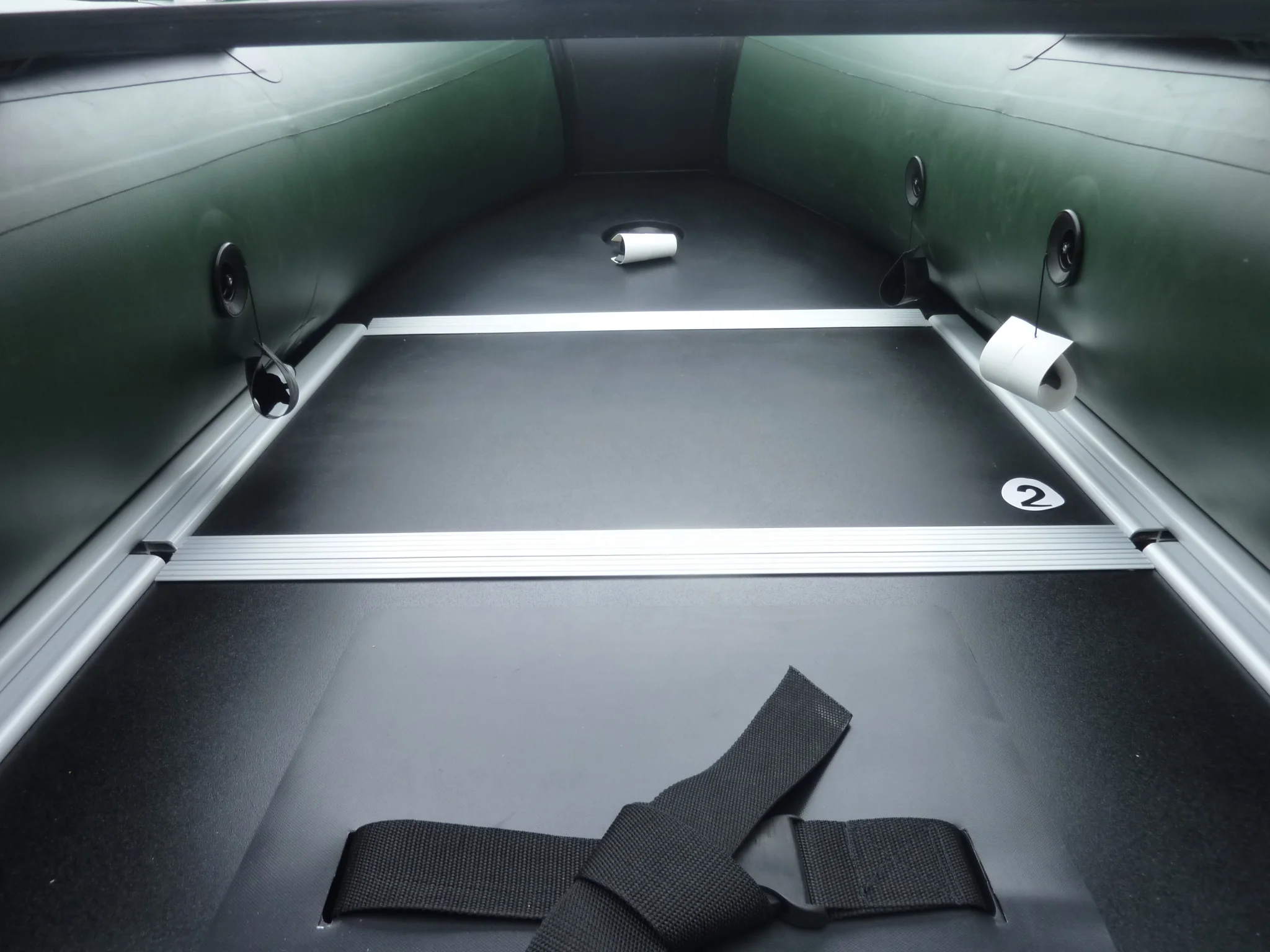 3 Persons 270cm Small PVC Fishing inflatable boat with outboard motor