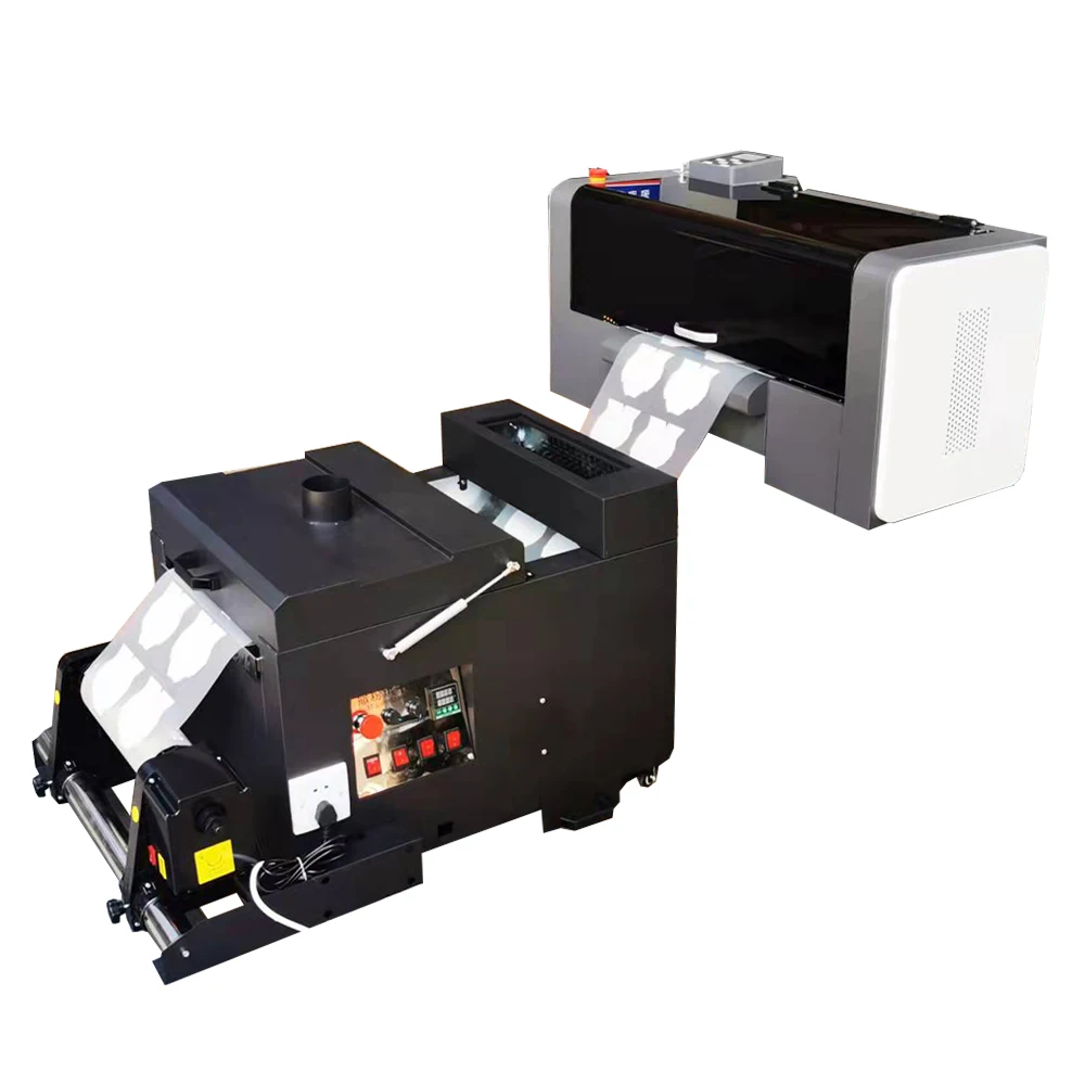 CALCA A3 Size DTF Printer with Powder Shaker and Dryer (2 Epson XP-600 printheads) Direct to Transfer Film Printer US Stock