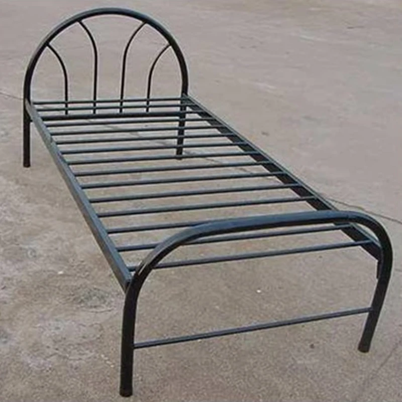 School Dormitory Furniture Metal Student Dormitory Single Bed
