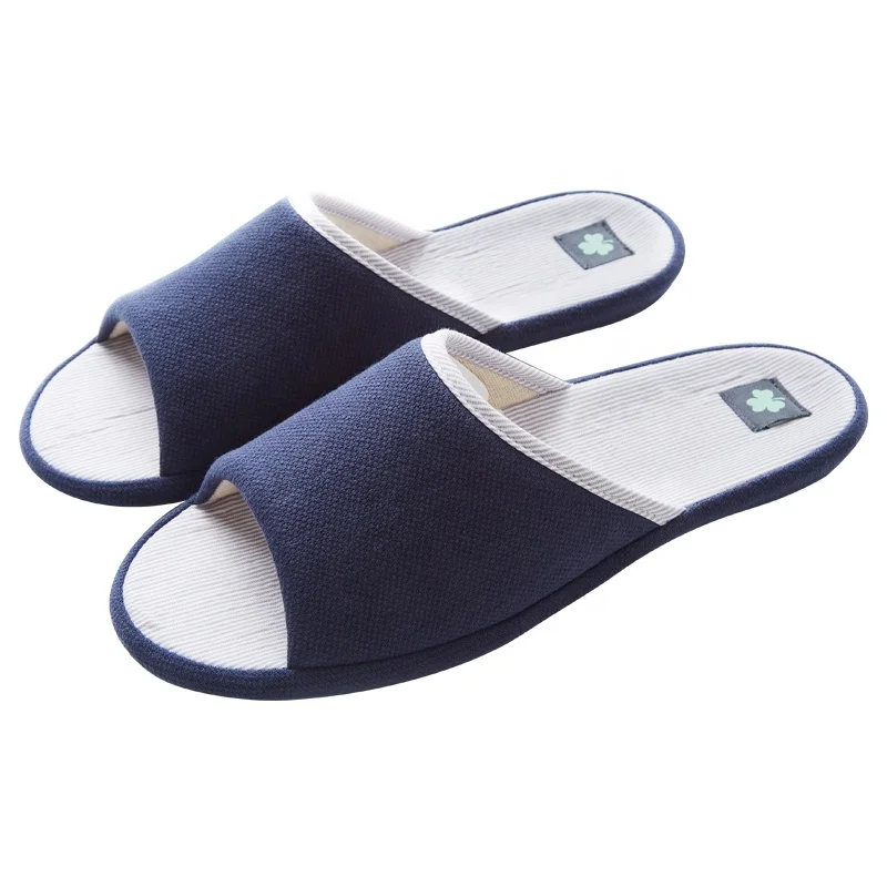 
Fashion Winter Warm Unisex 100 cotton flat slippers ladies for adult 