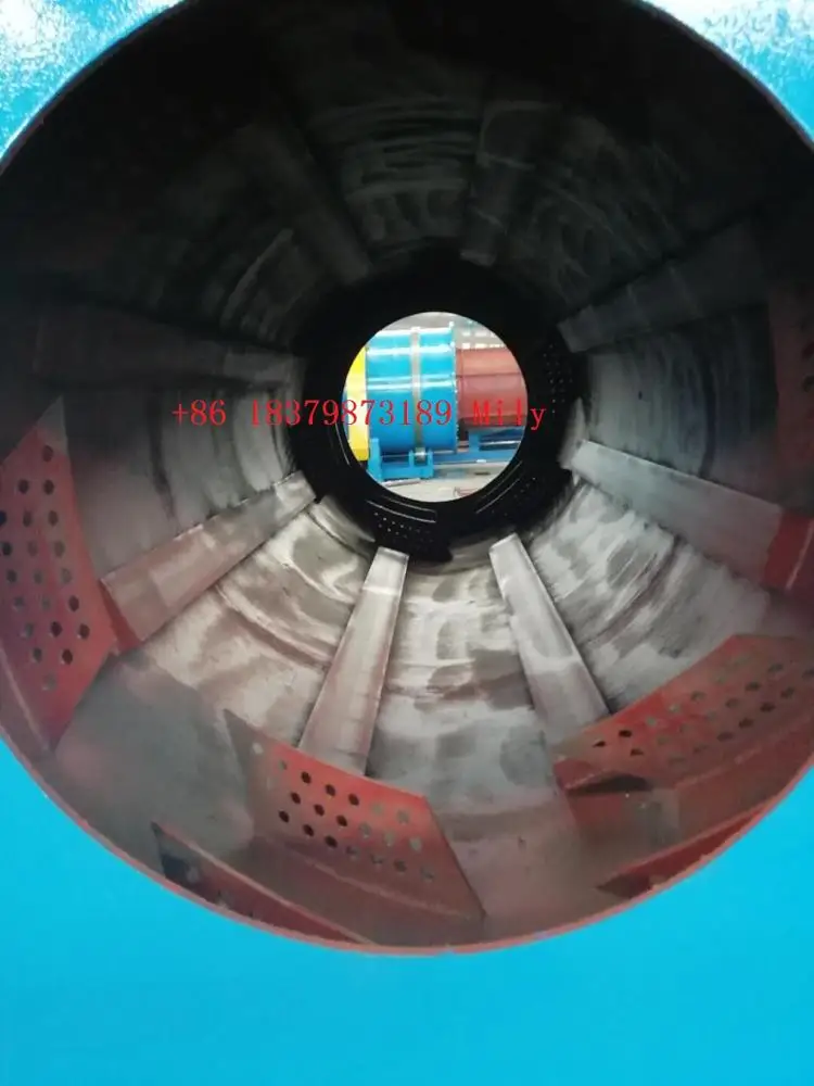 Drum scrubber washing machine  for cleaning gypsum stone