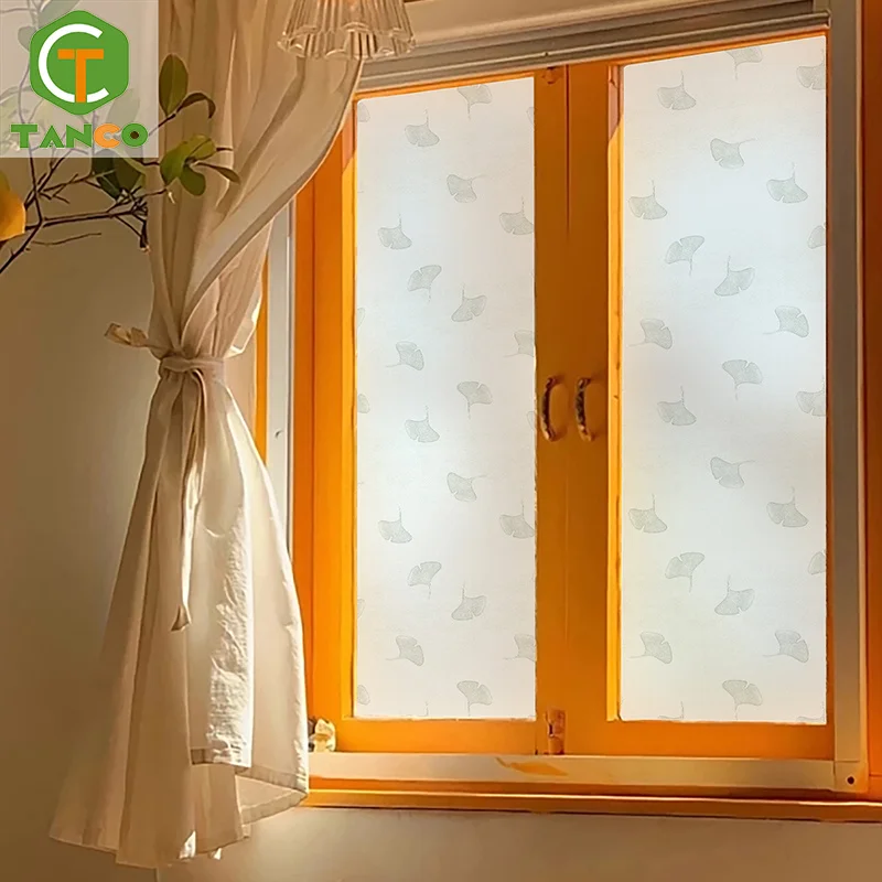 Pvc adhesive-free static cling glass window tint film for home/office