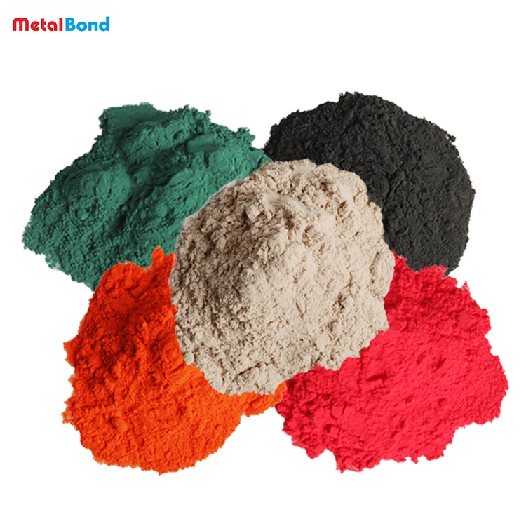 Inorganic Pigment Car Paints Matte Black Metallic Powder Coating Paint