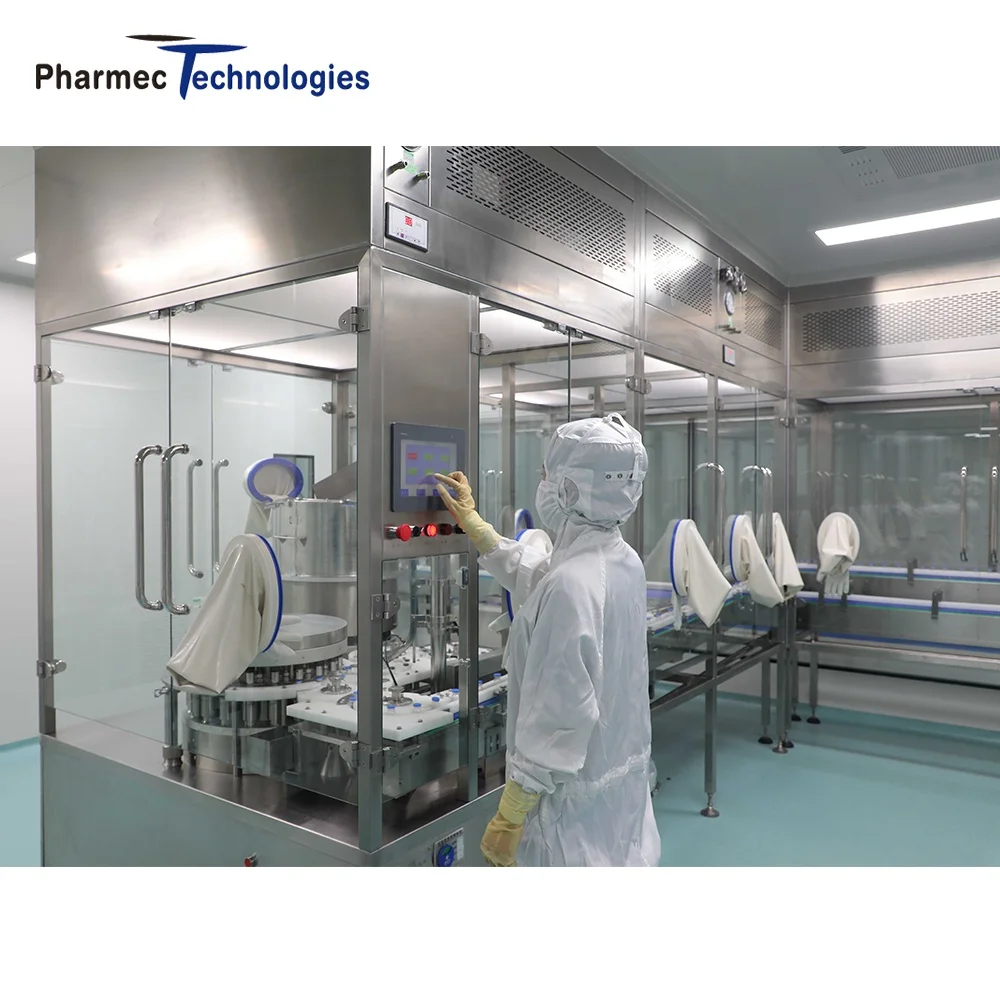 Automatic Dropper Bottle Production Line High Speed Medicine Vial Filling Machine