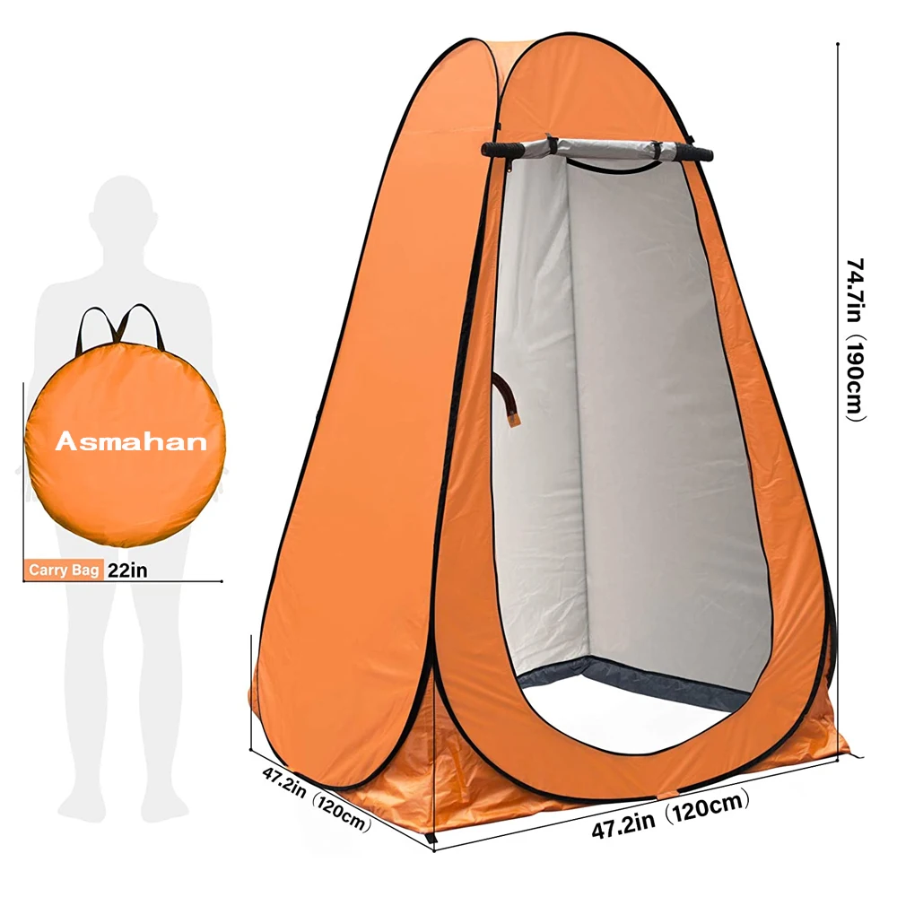Customized lightweight private Fishing Hiking Camping Dressing Clothes Shower Tent