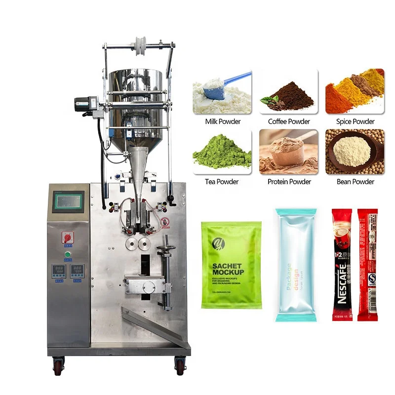 50g 100g 500g 1kg automatic coffee powder packing machine flour packaging machine