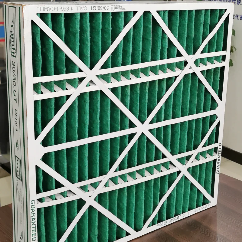 20x20x1 воздушный фильтр HVAC картонная плиссированная Панель AC Pre-фильтр для вентиляции G4 F5 F6 F7 F8 F9 MERV